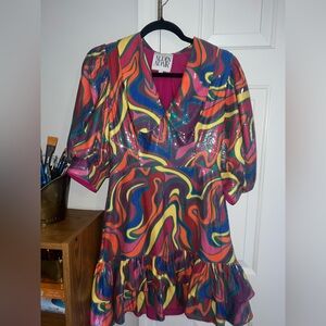 Alder New York Multicolor Women's Dress